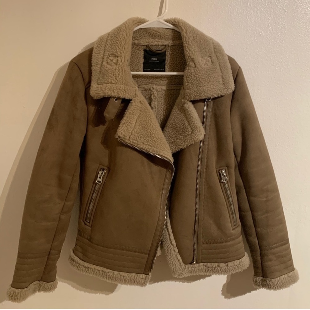 Zara Sherpa Jacket